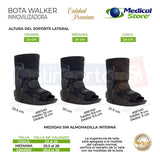 Ferula Bota Corta Walker Para Tobillo Inmovilizadora De Lujo