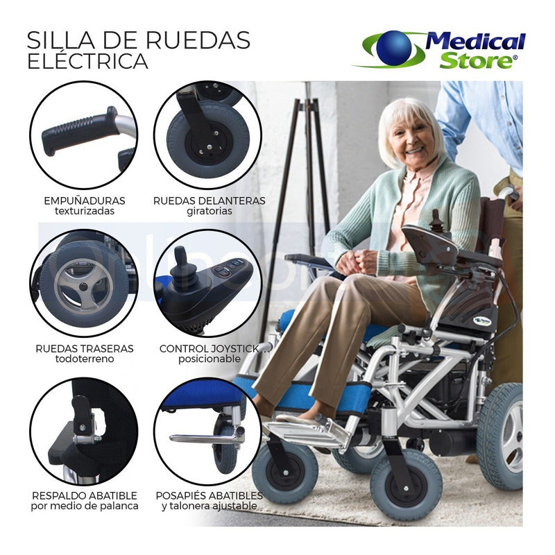 Silla De Ruedas Electrica Todo Terrreno Marca Medical Store