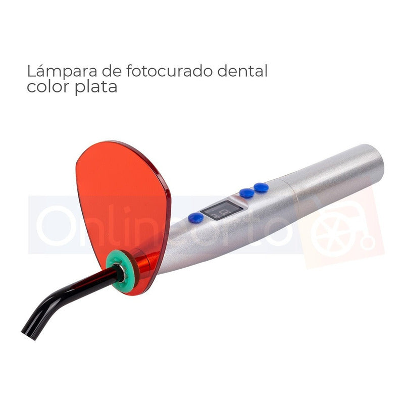 Lampara Fotocurado Con Led Plastico Inalambrica Resinas