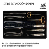 Kit Extraccion Dental Instrumental