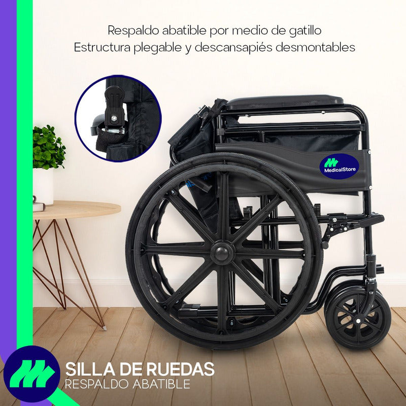 Silla De Ruedas De Lujo Plegable Compacta Todo Terreno Drive