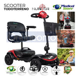 Silla De Ruedas Scooter Eléctrico  4 Ruedas Plegable Luz Led