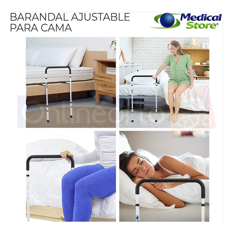 Barandal Auxiliar Para Cama Seguridad Soporte Medical Store