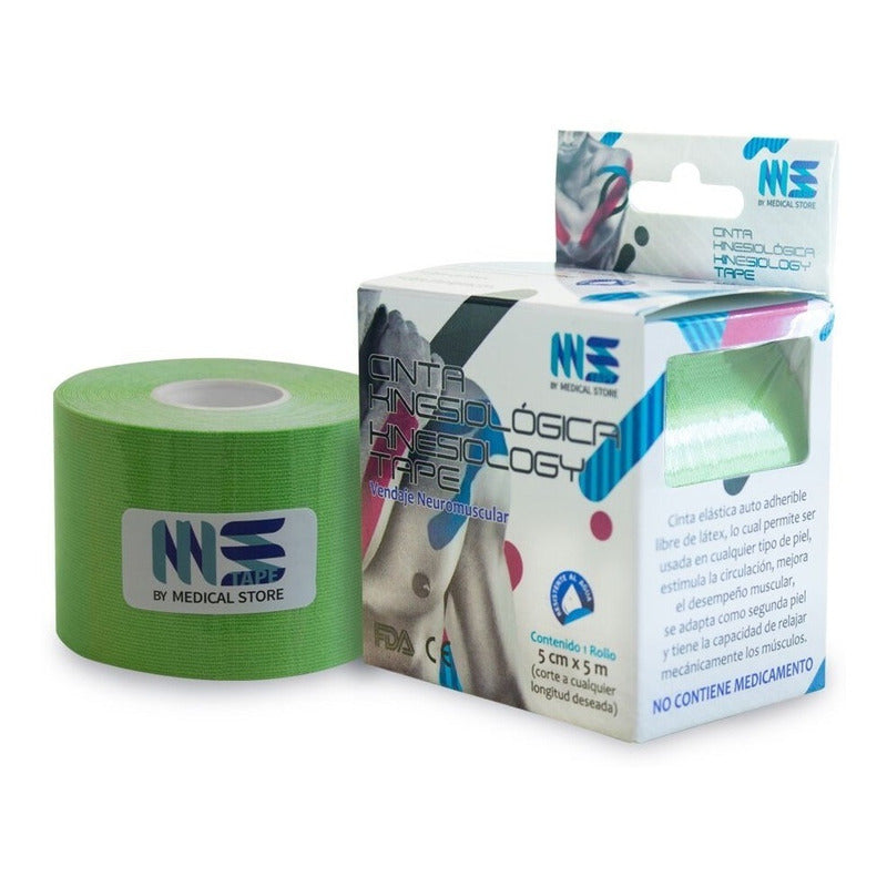 Cinta Kinesiologíca Vendaje Neuromuscular Set De 15 Ms Tape