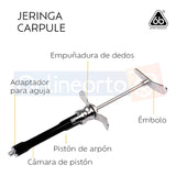 Jeringa Anestesia Carpule Dental Inoxidable Reusable Colors