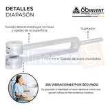 Diapasón Para Diagnóstico Instrumental Médico 256 C