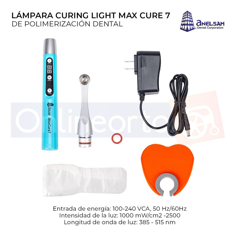 Lámpara De Fotocurado Led Para Resinas Dental Inalambrica