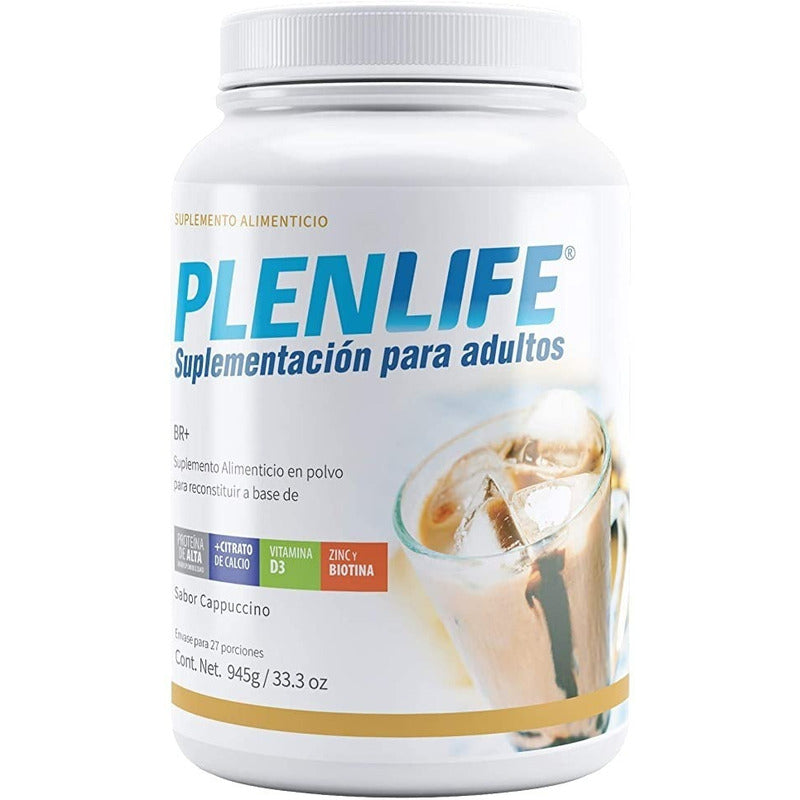 Fórmula Br+ 945 Gr Plenlife Sabor Capuchino