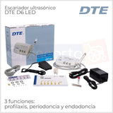 Escariador Dental Ultrasonico Dte D6 Con Led 6 Puntas