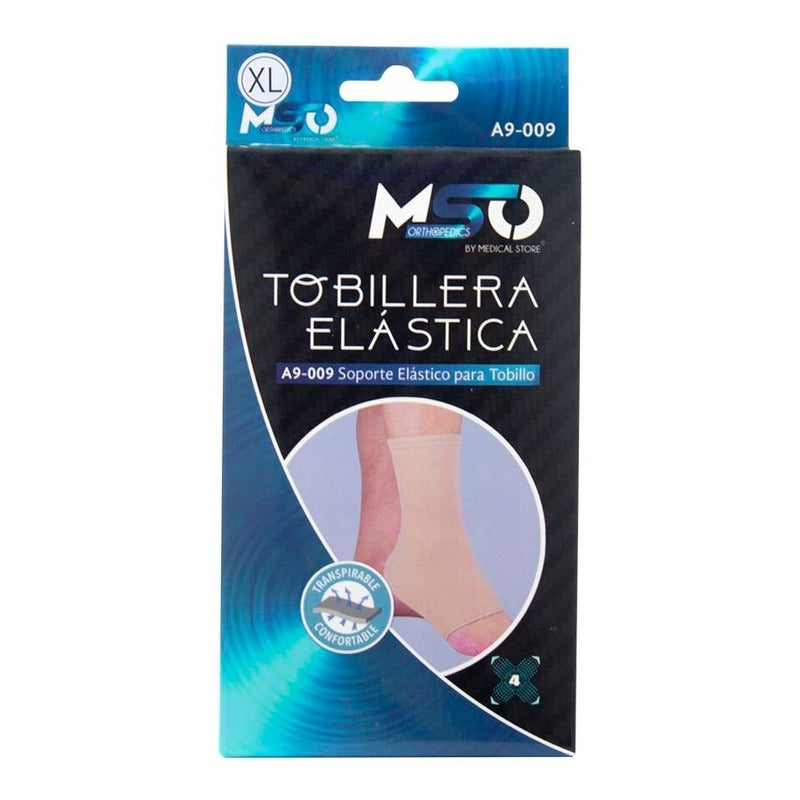 Tobillera Soporte Elastico De Lujo Marca Mso By Medical Stor