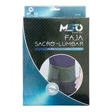 Faja Sacro Lumbar Lumbosacra Reforzada Y Ventilada Marca Mso