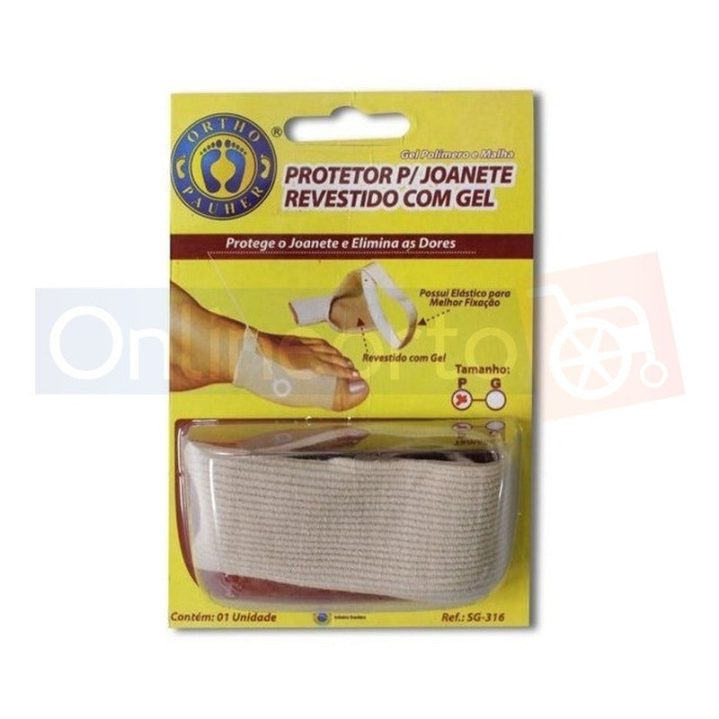 Protector Para Juanete Hallux Con Tela De Gel Ortho Pauher