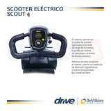 Silla De Ruedas Eléctrica Scooter 4 Ruedas Scout Drive Medic