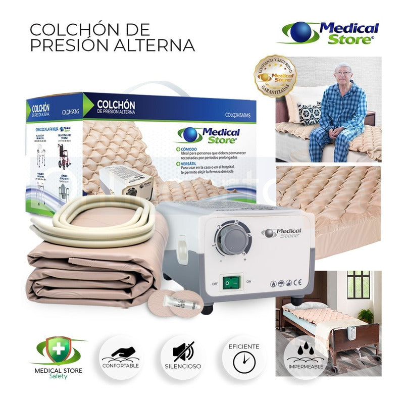 Colchon De Presion Aire Alterna Antillagas Drive Medical