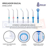 Irrigador Bucal Limpiador De Dientes Incluye Puntas