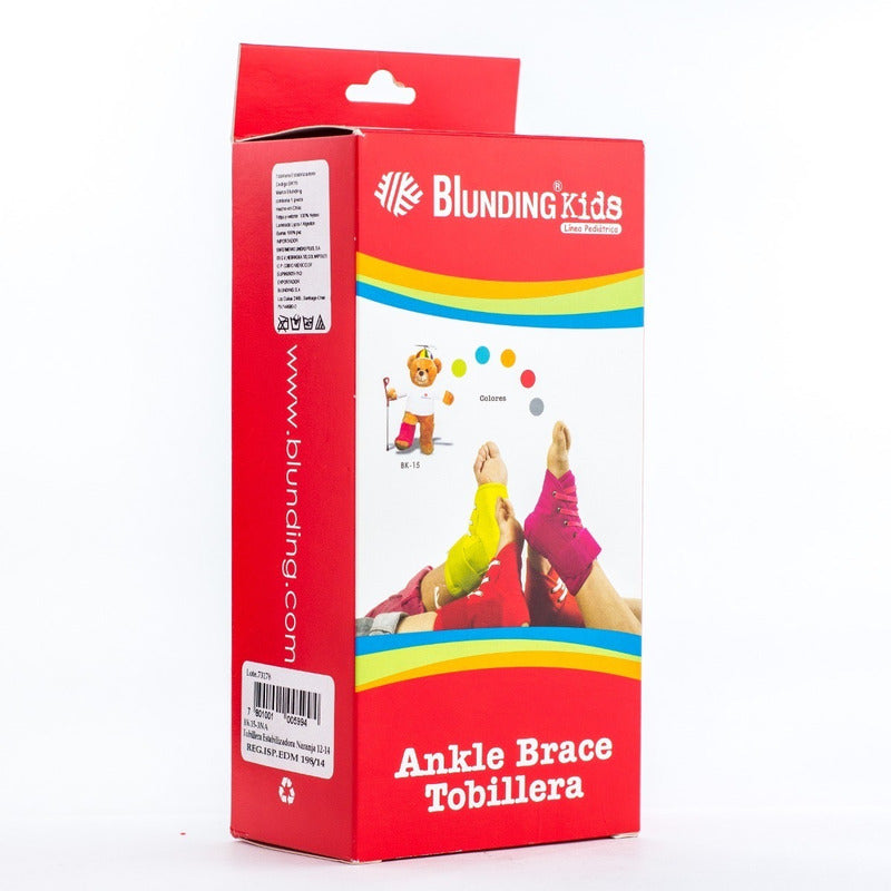 Tobillera Estabilizadora Infantil Ferulas Laterales Blunding