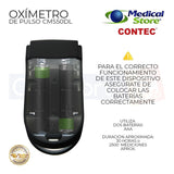 Oximetro De Pulso Adulto Pediatrico Monitor Medico Ms Contec