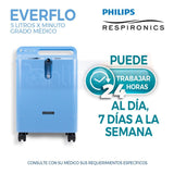 Concentrador Philips 5lt + Tanque Oxigeno 682lt Equipo Comp