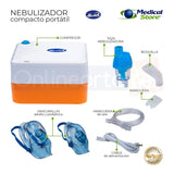 Nebulizador Super Silencioso Infantil Y Adulto Marca Bi-rich