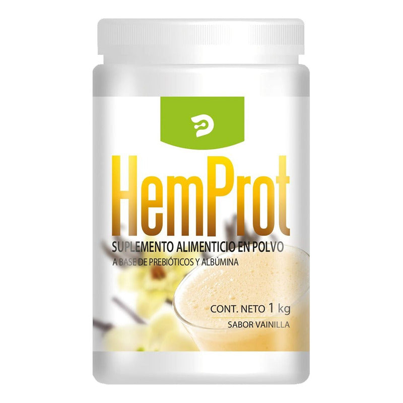 Hemprot Polvo Suplemento Alimen 1 Kg Varios Sabores Desacaf