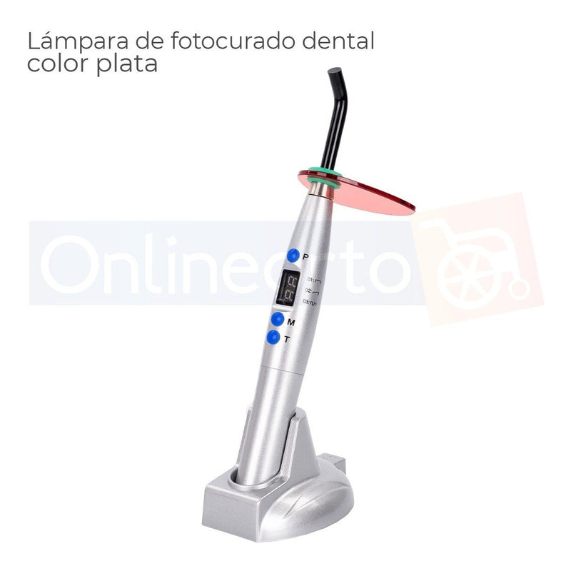 Lampara Fotocurado Con Led Plastico Inalambrica Resinas