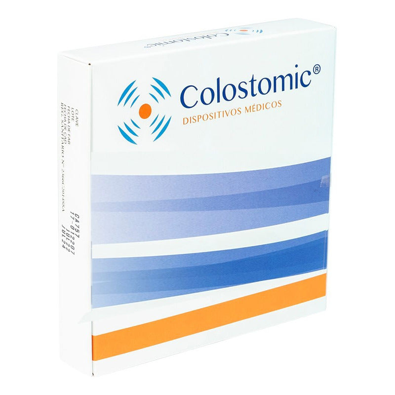 Bolsa Colostomia Recortable 15-64mm Adulto 10 Pzas Drenable