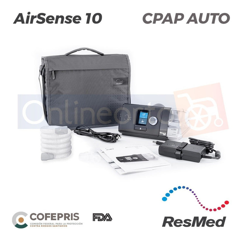 Cpap Automatico Para Apnea Del Sueño Resmed Airsense 10s