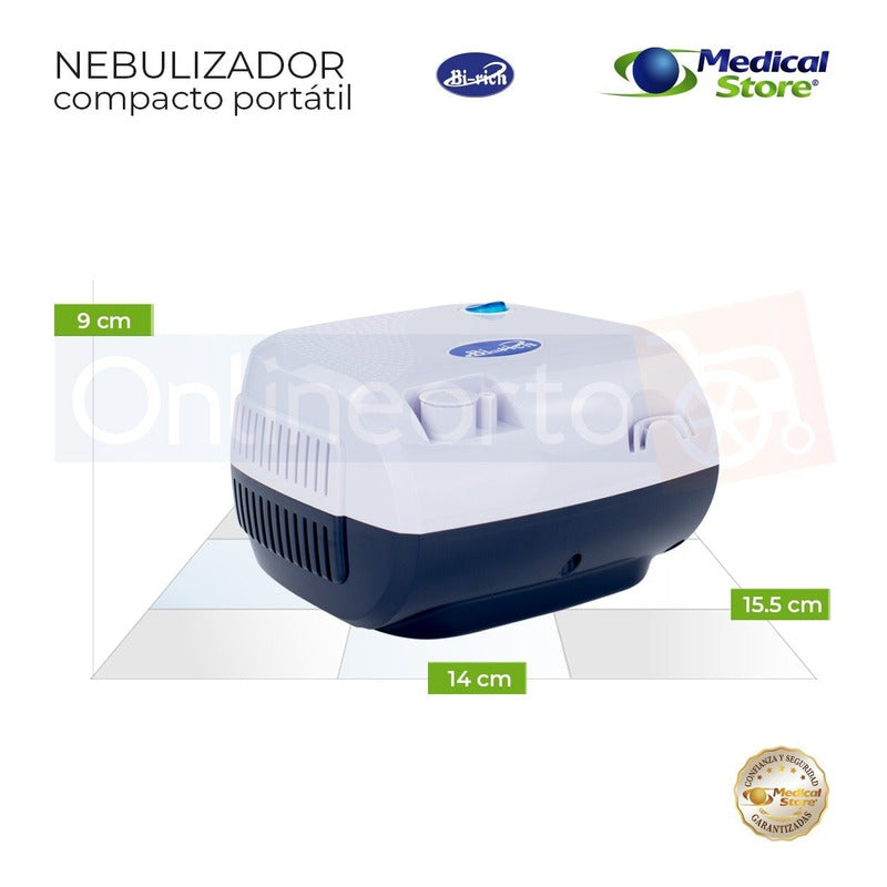 Nebulizador Super Silencioso Adulto / Infantil Marca Bi-rich