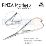 Pinzas Mathieu Acero Inoxidable Dental Ortodoncia