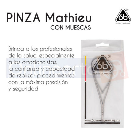 Pinza Mathieu Acero Inoxidable Dental Ortodoncia