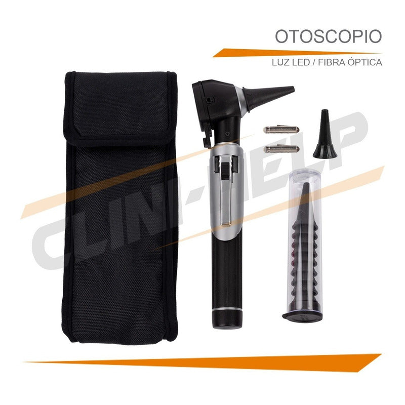 Otoscopio Medico Estudiante Diagnostico Estuche Especulo Led