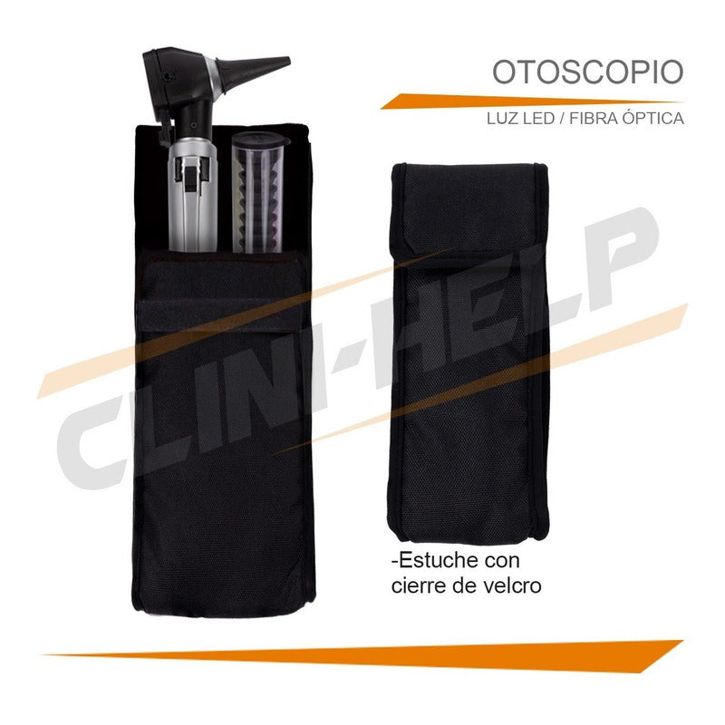 Otoscopio Medico Estudiante Diagnostico Estuche Especulo Led