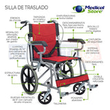 Silla De Ruedas Todo Terreno De Lujo Con Descasapies Tornado