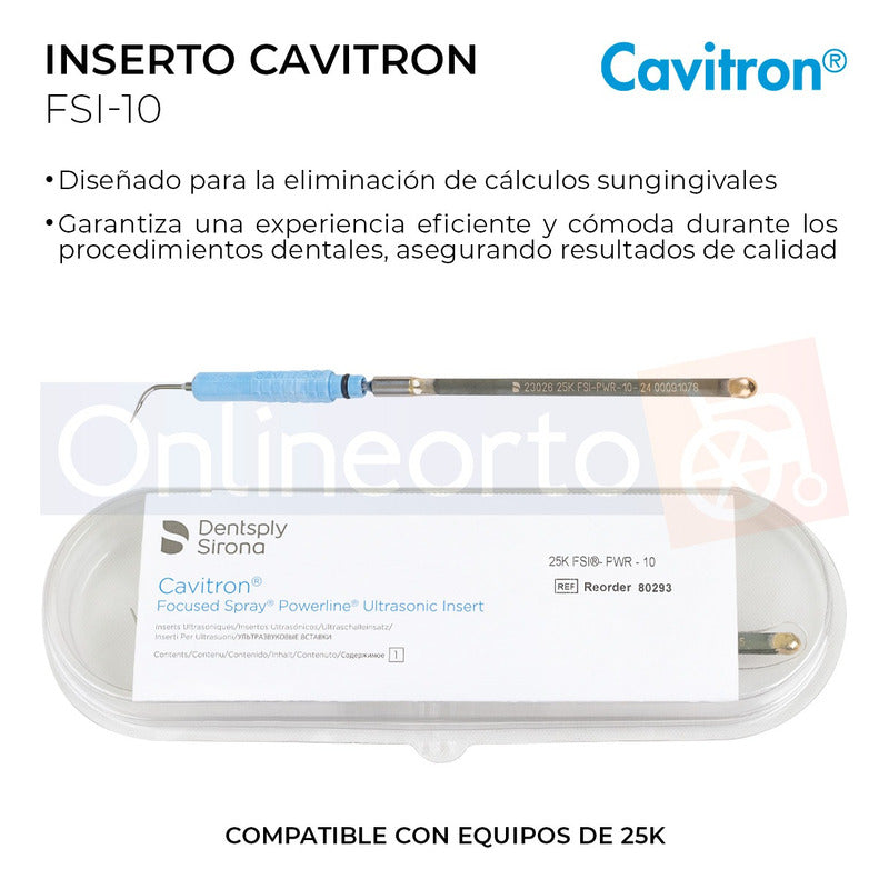 Inserto Punta Para Cavitron 25 K