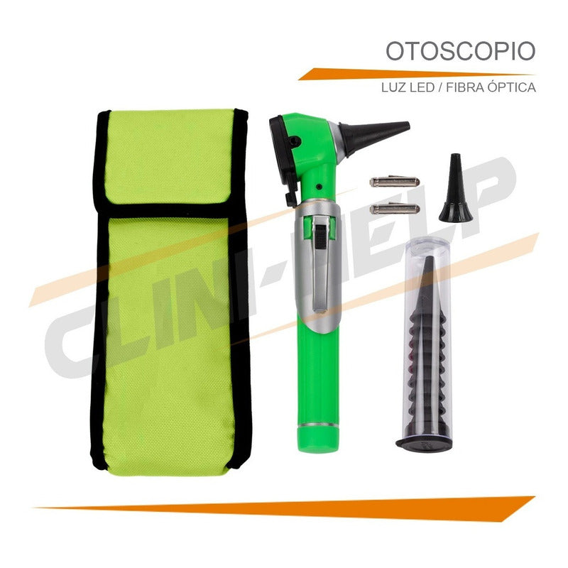 Otoscopio Medico Estudiante Diagnostico Estuche Especulo Led