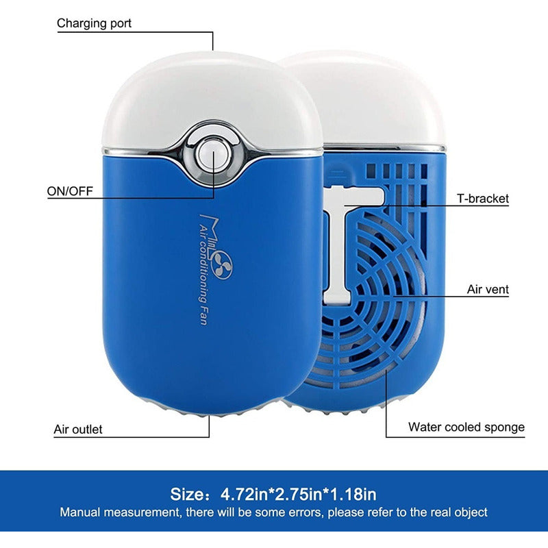 Ventilador Para Extensión De Pestañas Mink, 1x1, 3x3 Azul