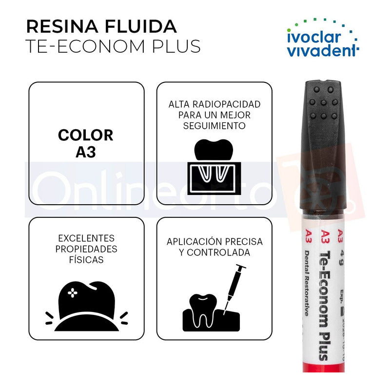 Resina Dental 4 Gramos Jeringa