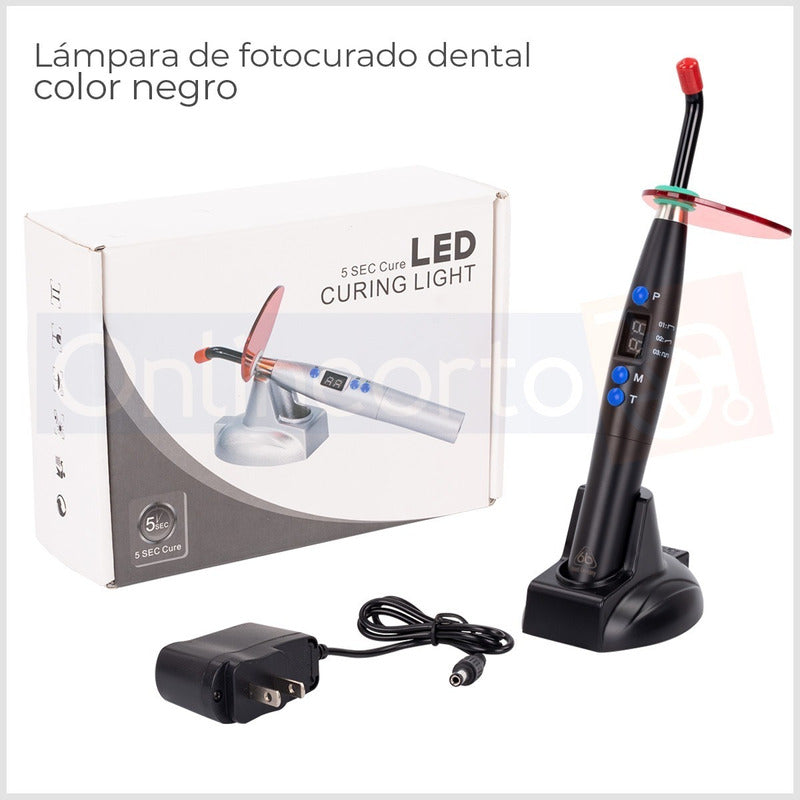 Lampara Fotocurado Con Led Plastico Inalambrica Resinas