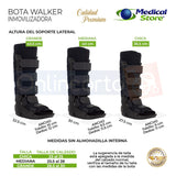 Bota Ferula Larga Walker Para Tobillo Inmovilizadora De Lujo