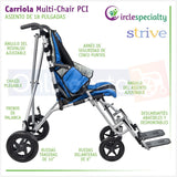 Silla De Ruedas Pediátrica Carriola Infantil Pci