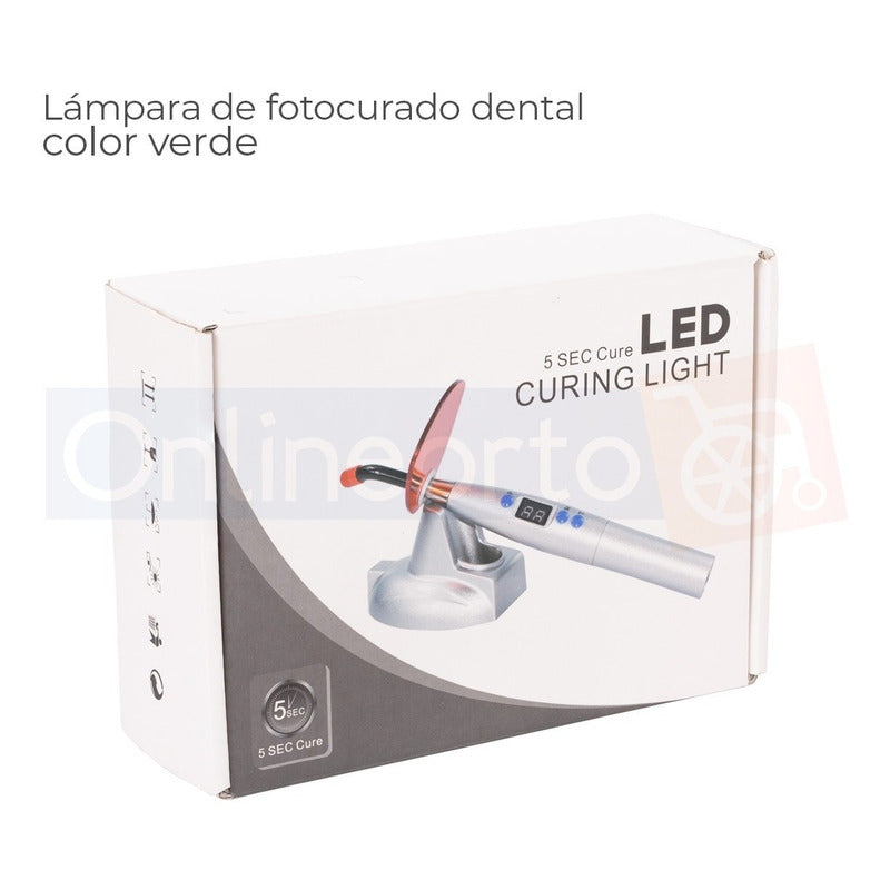 Lampara Fotocurado Con Led Plastico Inalambrica Resinas