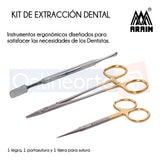 Kit Extraccion Dental Instrumental