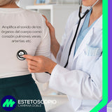 Estetoscopio Doble Campana Adulto Pediatrico De Lujo