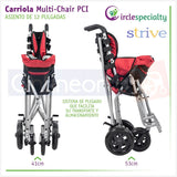 Silla De Ruedas Pediátrica Carriola Infantil Pci