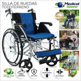 Silla De Ruedas Plegable Aluminio Descansapies Envio Gratis