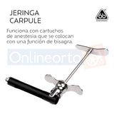 Jeringa Anestesia Carpule Dental Inoxidable Reusable Colors