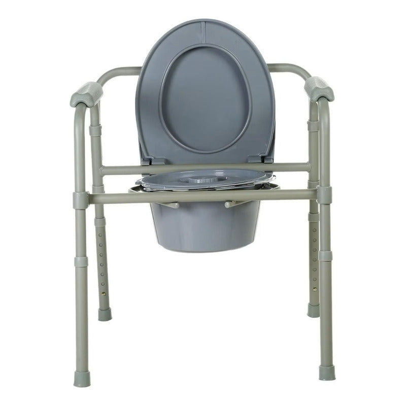 Silla Comodo Aumento Para Wc Baño Ducha 3 En 1 Plegable