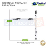 Barandal Auxiliar Para Cama Seguridad Soporte Medical Store