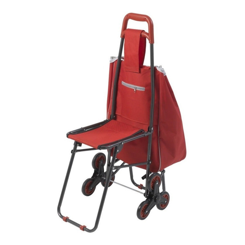 Carrito Para Compras De Lujo Con Asiento Marca Drive