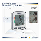 Baumanometro Automatico Digital De Muñeca Marca Drive Medica